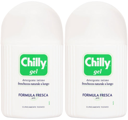 Chilly Fresh Formula Gel Intimate Cleanser bottle with menthol for daily freshness