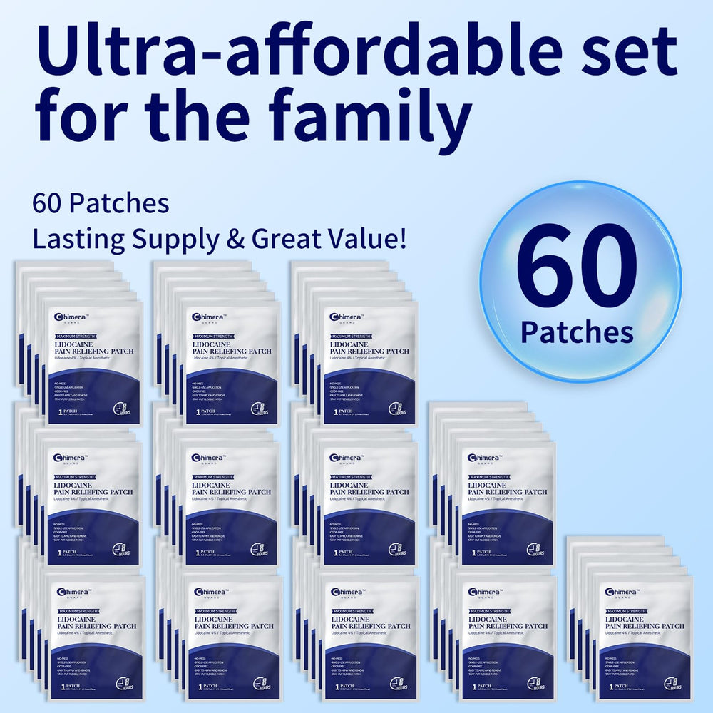 Chimera GUARD patch on knee in use demonstrates targeted support for knee pain.