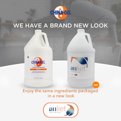 China-Gel Aulief textured gel application spreads easily with no residue.
