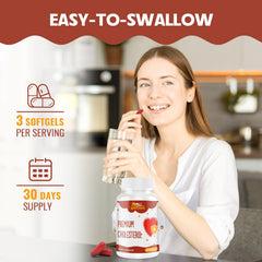 Capsule swirl on white background illustrating easy daily use of ChiQwench