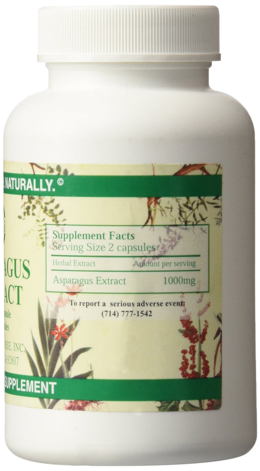 Chi's Enterprise asparagus extract capsules close-up highlighting easy-to-take capsules for daily routine.