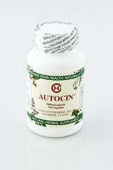 Chi's Enterprise Autocin bottle shows a traditional herbal blend for daily immune support.