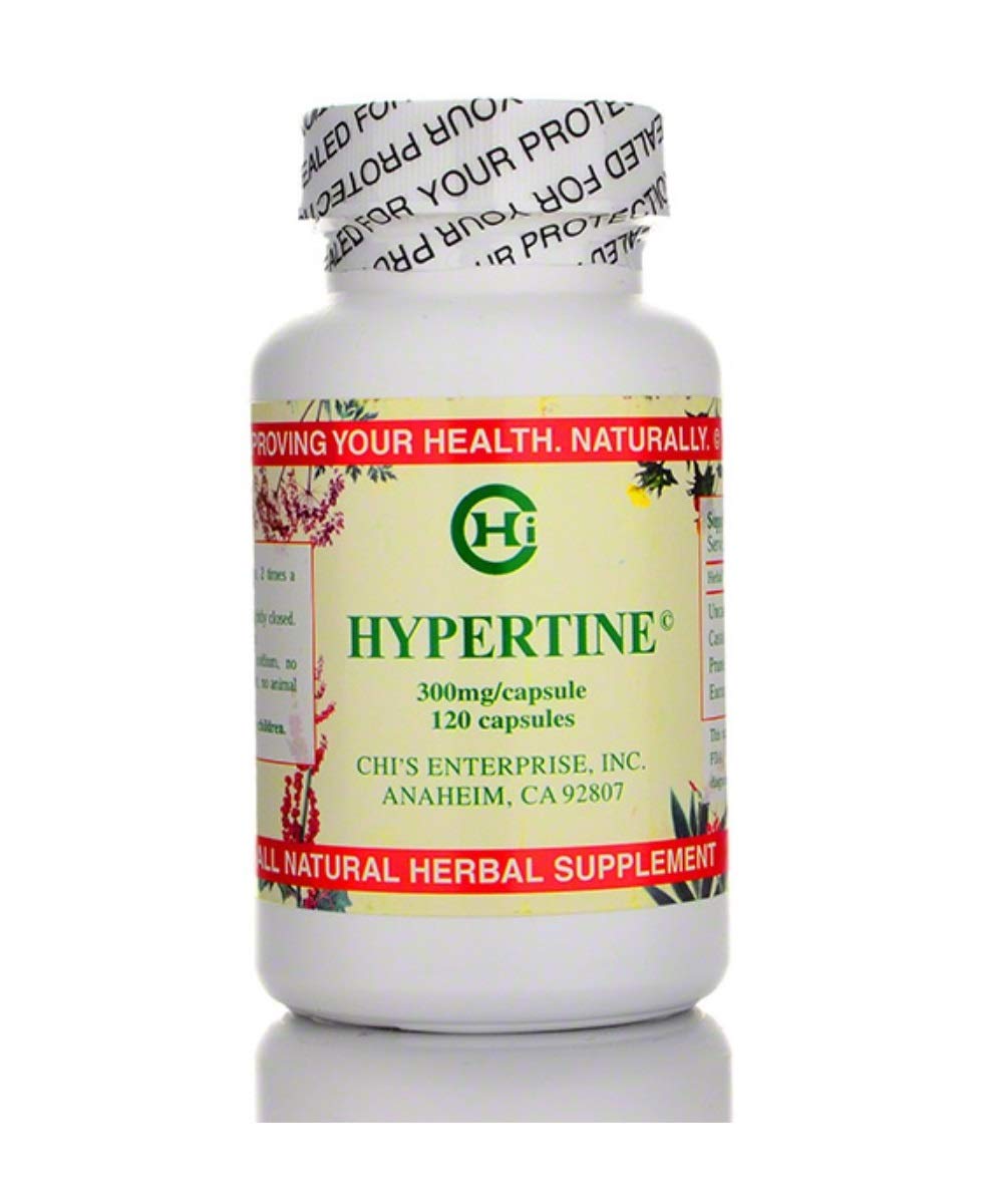 Chi’s Enterprise Hypertine bottle front supports daily wellness.