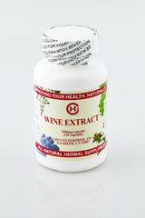 Chi's Enterprise wine extract bottle for daily wellness support.