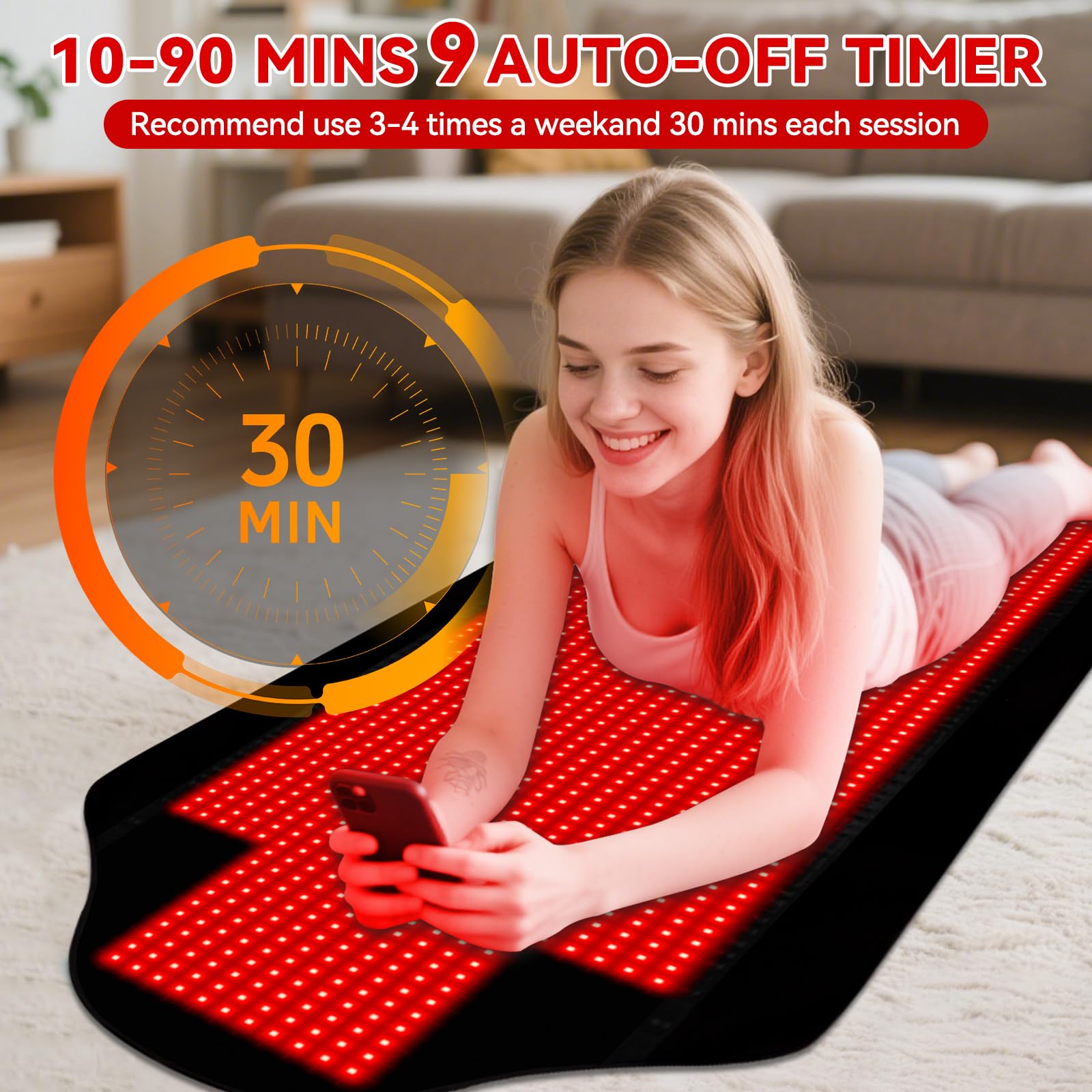 Cholas pulse modes adjustable for a tailored routine.