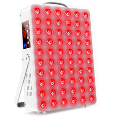 Cholas red light therapy panel close-up for facial treatment and skin vitality.