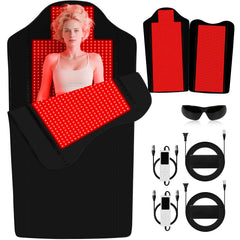 Cholas red light therapy mat provides full body coverage for at-home sessions
