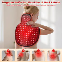 Cholas wearable on the neck delivers targeted red and infrared light.