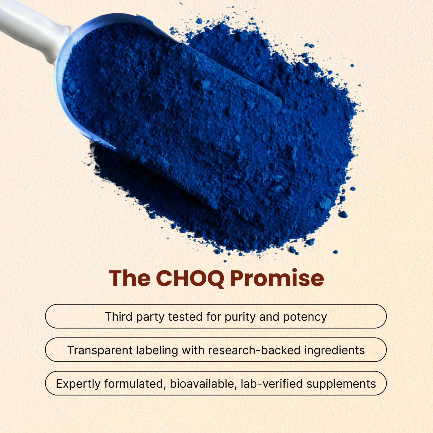 CHOQ Chad Mode pour in glass image showing convenient pre-workout preparation
