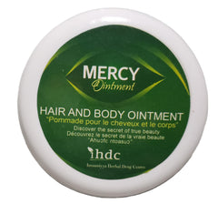 Chosen Mercy Ointment close-up highlights smooth spread for effortless scalp and skin hydration.