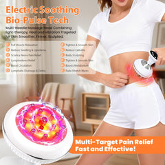 Choufaly cellulite massage tool used on arm area for toned appearance potential