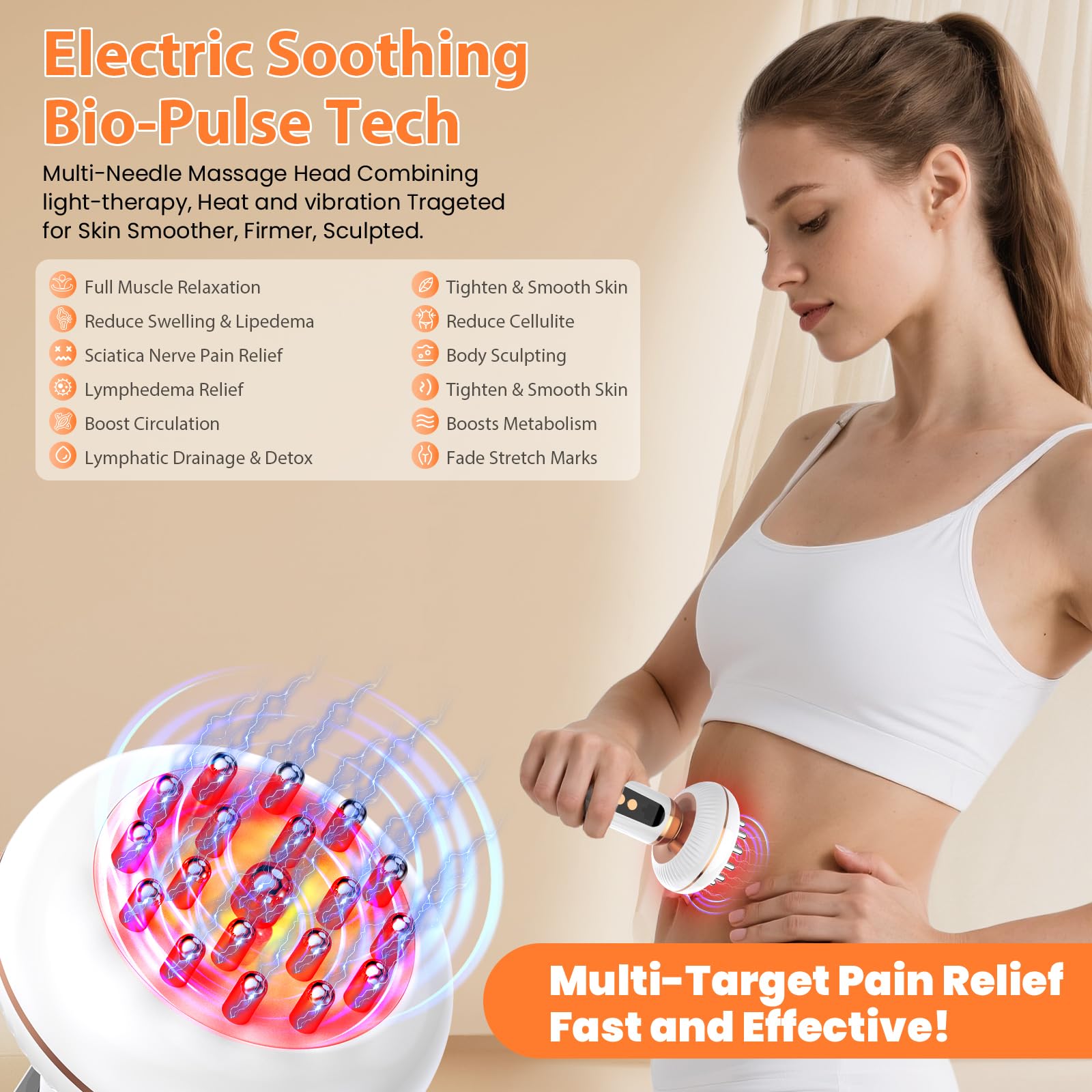 Choufaly cellulite and stretch marks therapy for smoother skin.