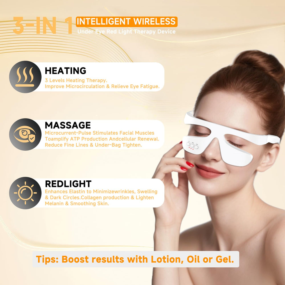 Choufaly eye massager device with microcurrent eases screen fatigue.