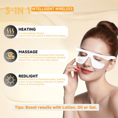 Choufaly eye massager device with microcurrent eases screen fatigue.