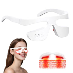 Choufaly under-eye red light glasses target dark circles and puffiness.