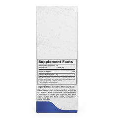 ChoZen Creatine Monohydrate daily-dose sachet supports consistent strength training sessions