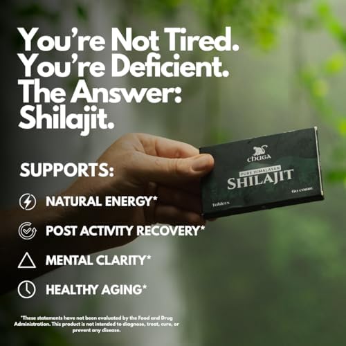 Chuga Shilajit tablets capsules for morning routine and steady energy support