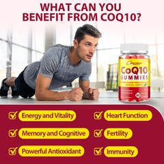 Ciaceae CoQ10 gummies featuring Ayurvedic herbs such as ashwagandha