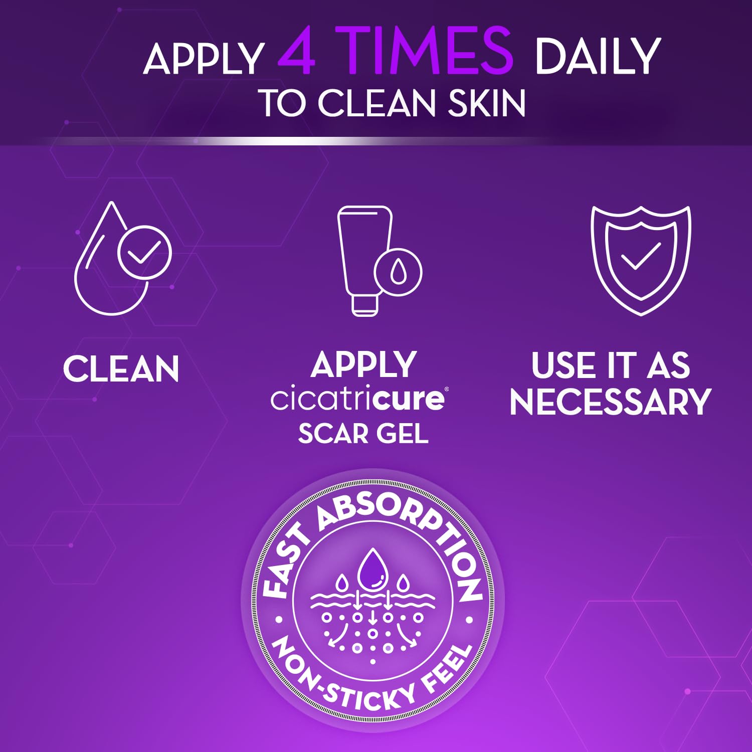 Kid-friendly use scenario with Cicatricure gel for sensitive skin areas