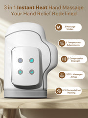 cilotus cordless hand massager ultra-soft-fabric interior offers skin-friendly comfort.