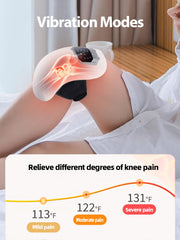 cilotus knee massager offers three vibration modes for customizable relief