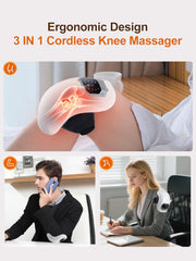cilotus knee massager adjustable straps ensure a comfortable, secure fit
