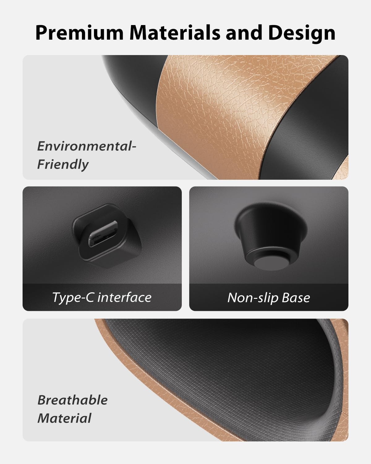 CINCOM hand massager three-modes three-intensities provide flexible options