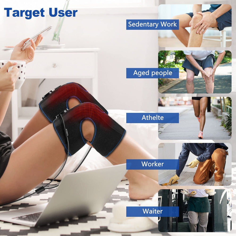 CINCOM massager adjustable size fits most calves and thighs.