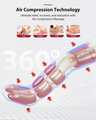 CINCOM leg massager calf area delivering targeted compression for calf relaxation
