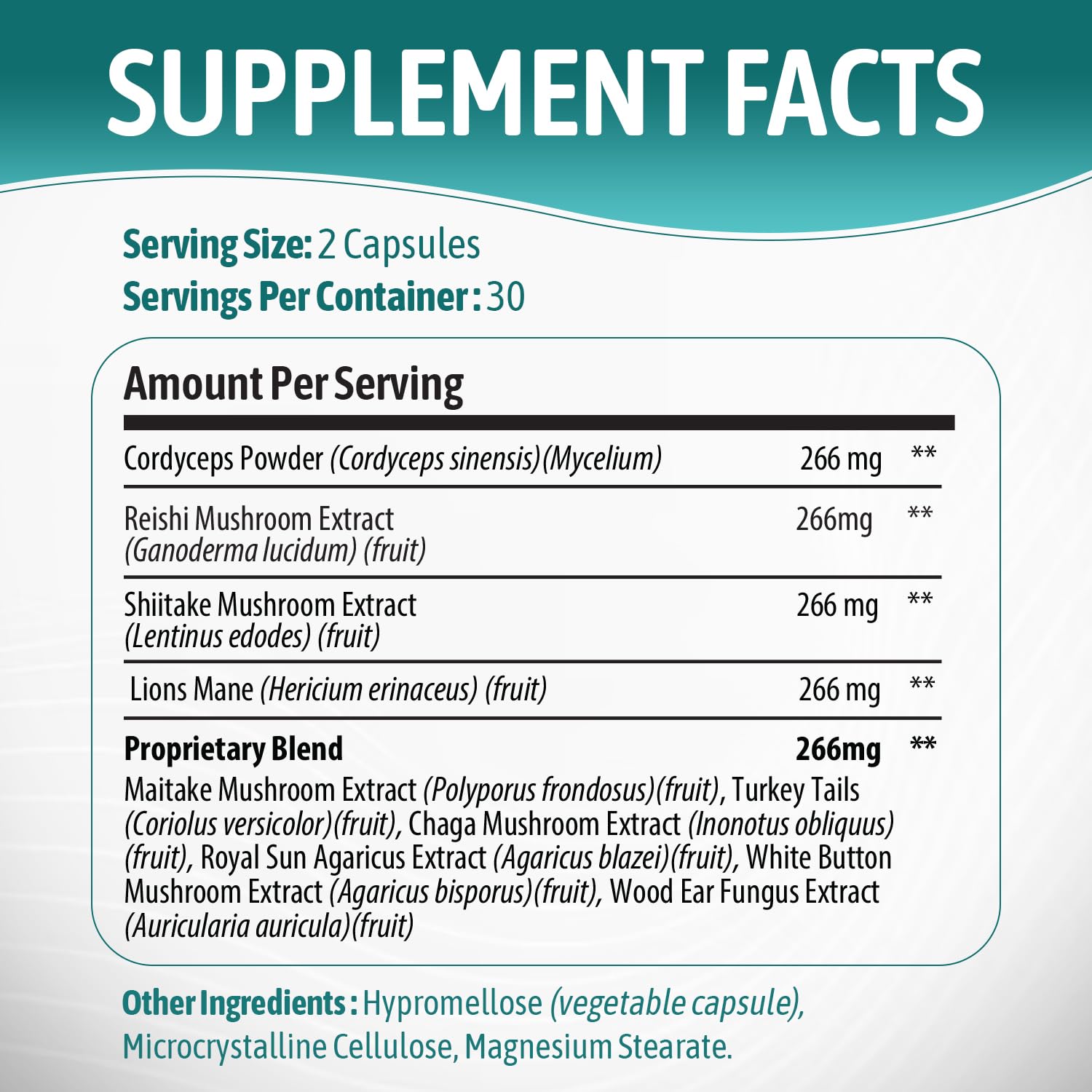 Circle of Nature Brain Booster bottle pour demonstrates easy daily capsule intake.