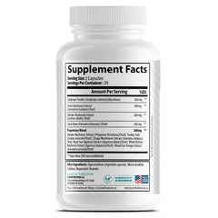 Circle of Nature Brain Booster USA-made stamp on label.