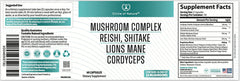 Circle of Nature Brain Booster mushroom blend ingredients showcase diverse mushrooms.