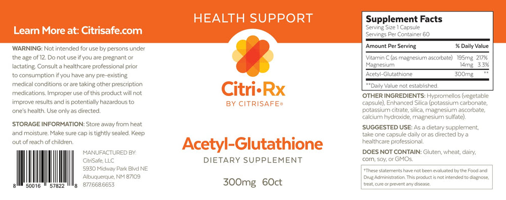 CitriRx capsules close-up showing easy-to-swallow, compact form for daily routine.