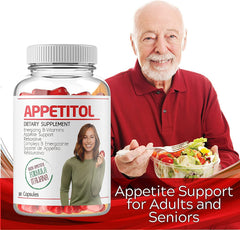 Parent gives Appetitol to child at mealtime to support routine