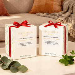 CJVIUS scented candle variety including eucalyptus mint and lavender options.