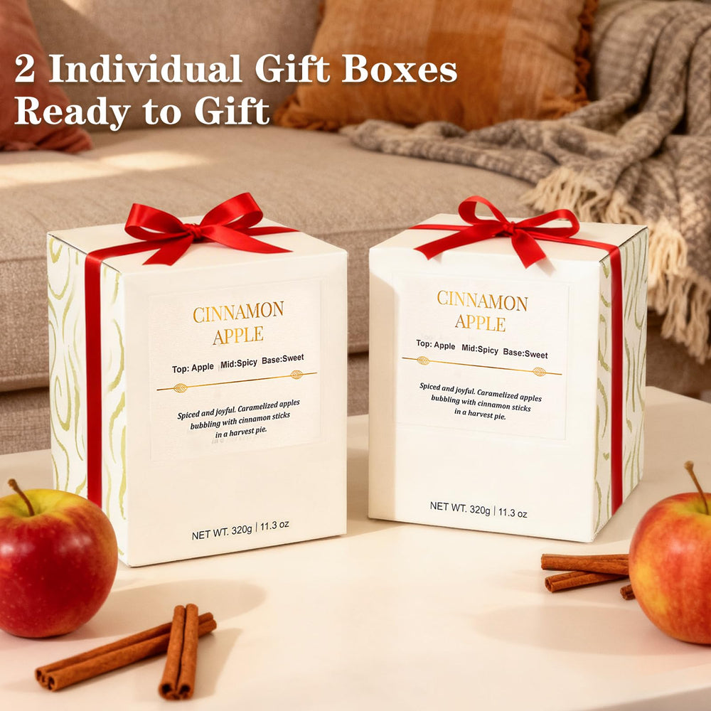 CJVIUS Natural soy wax burns clean with long lasting fragrance