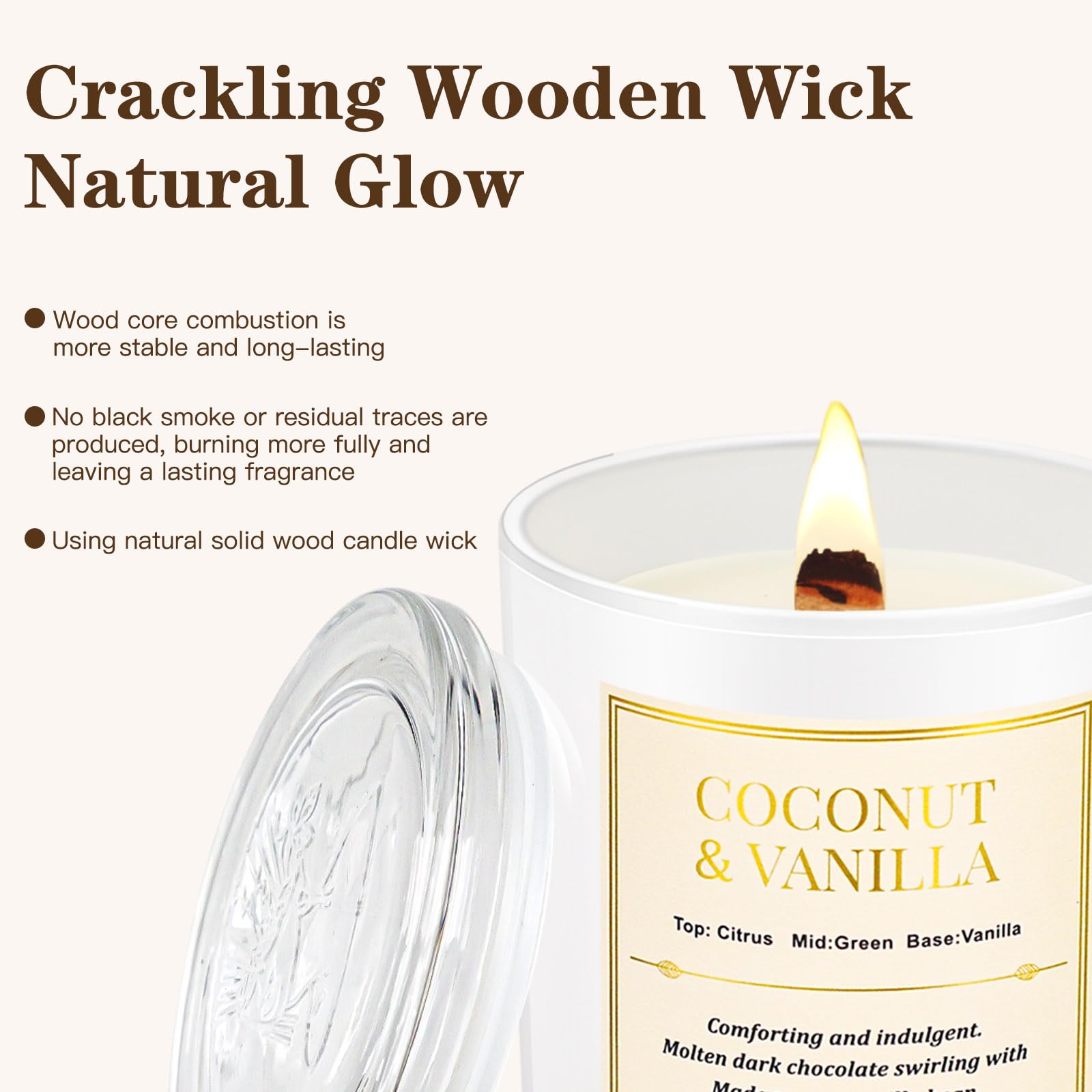 CJVIUS non-toxic, low-smoke fragrance ideal for safe home ambiance.