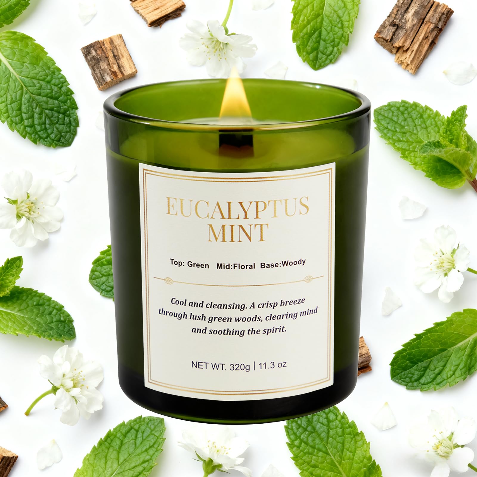 CJVIUS two-pack candles offering long-lasting fragrance for home gifts.
