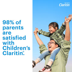 Claritin Children's Chewables Grapes bottle shows dosage-friendly packaging