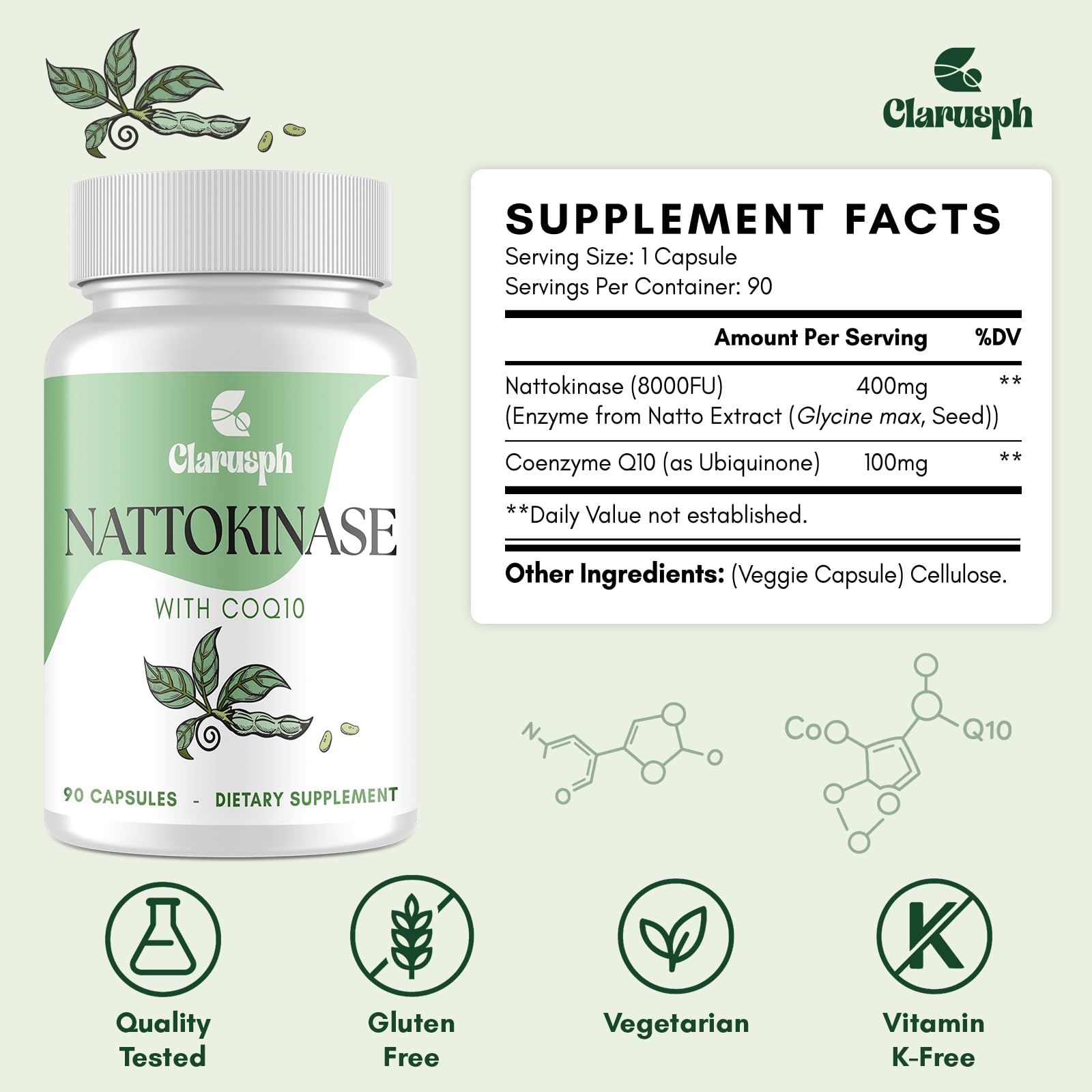 Clarusph daily capsule design for routine use