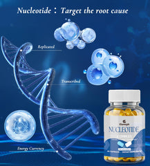 Clarusph Immunity label front highlighting 400 mg nucleotide blend for daily use