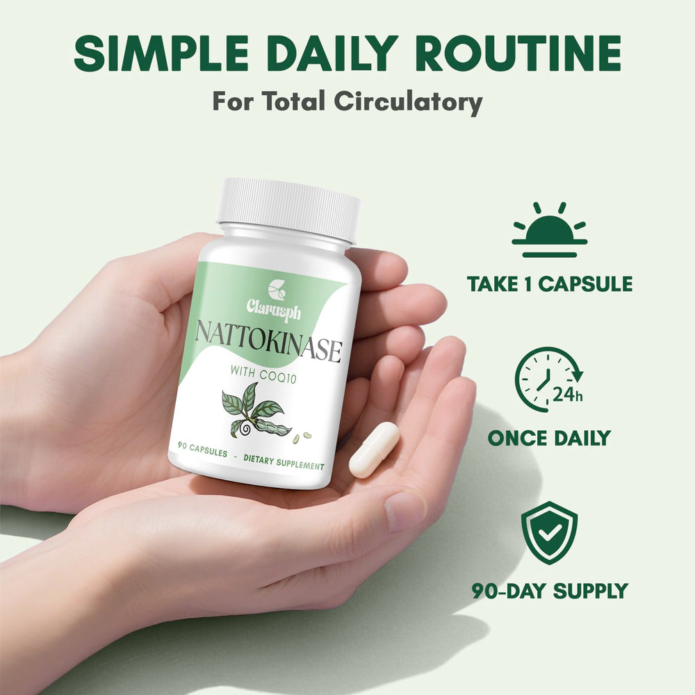 Clarusph bottle emphasizing no artificial flavors or preservatives