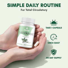 Clarusph bottle emphasizing no artificial flavors or preservatives