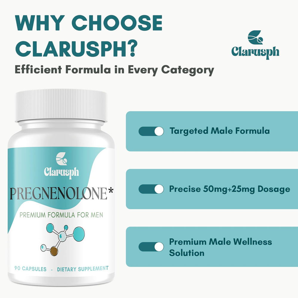 Clarusph 180-capsule bottle ready for everyday supplementation.