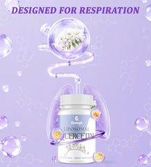 Clarusph Quercetin softgels closeup highlighting easy daily dosage.