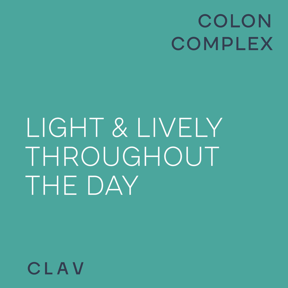CLAV calcium-enriched formula aiding digestive enzyme function.