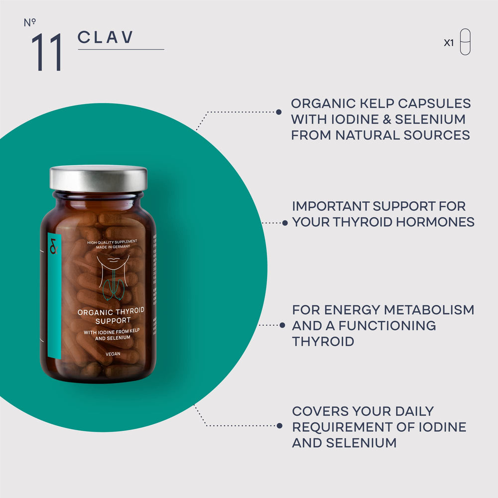 CLAV mustard-seed extract capsules featuring plant-based selenium