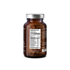 Vegan, gluten-free packaging of CLAV Prostate Health for dietary needs.