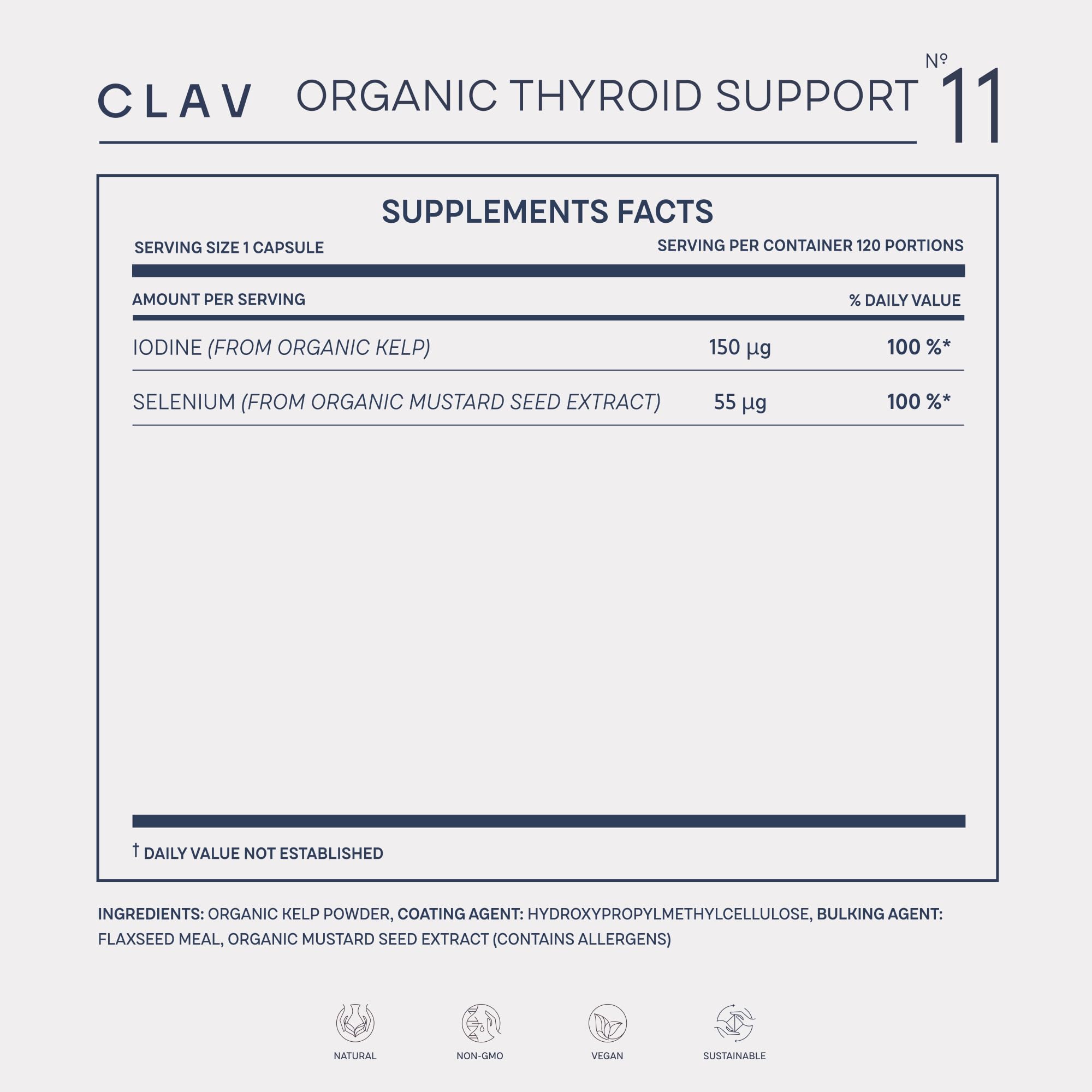 CLAV sustainable-packaging highlighting recyclable amber glass