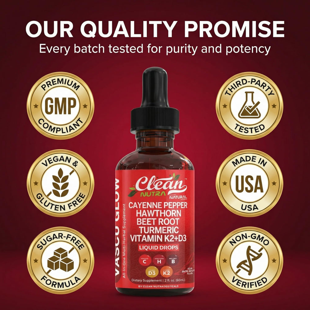 Clean Nutra Berberine Extract liquid dropper for holistic daily support.